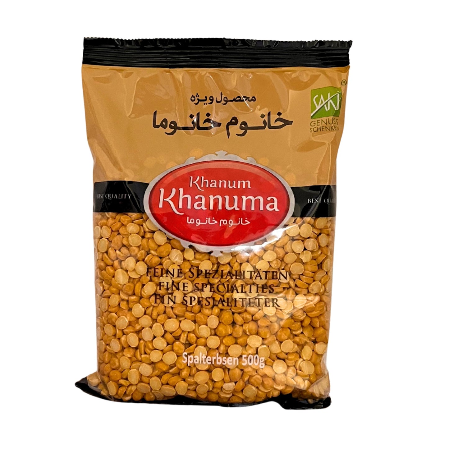Gelbe Spalterbsen Khanum 500g