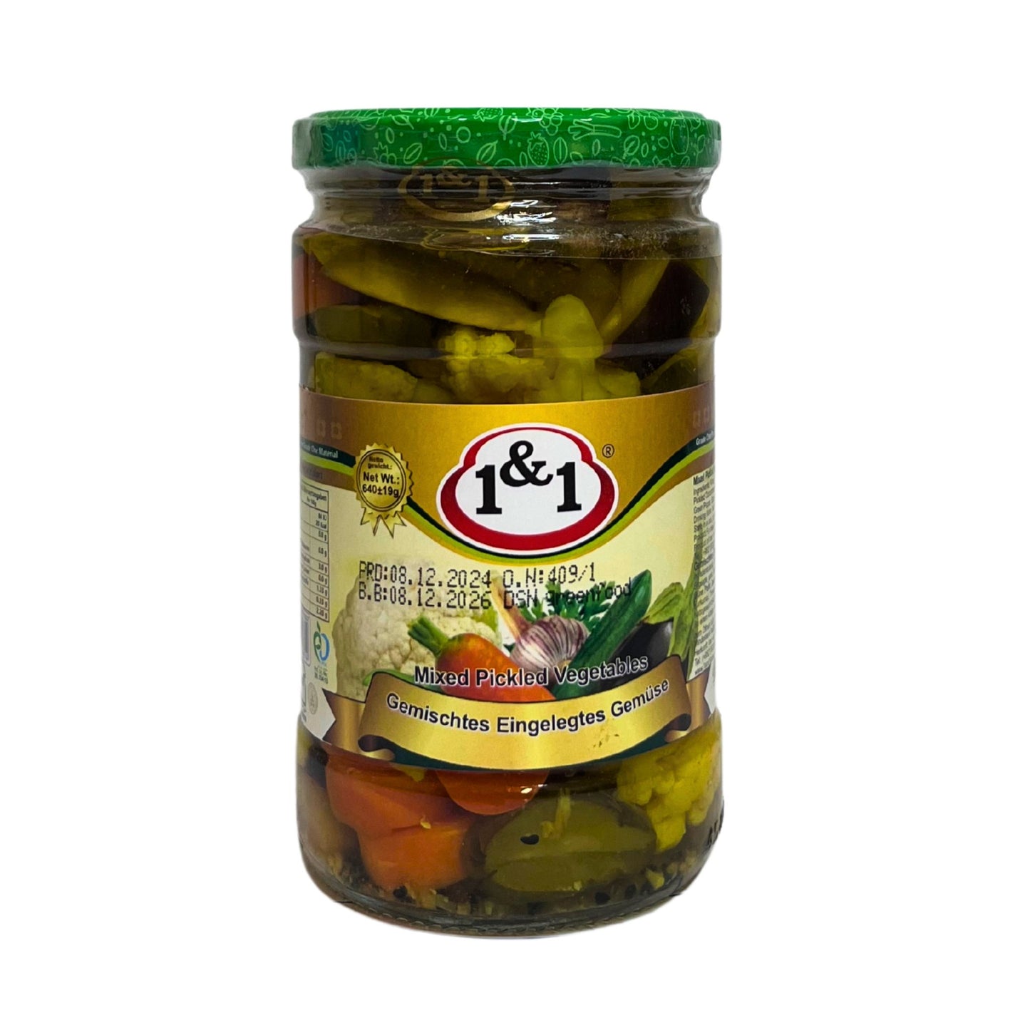 Eingelegtes Gemüse Makhlut 1&1