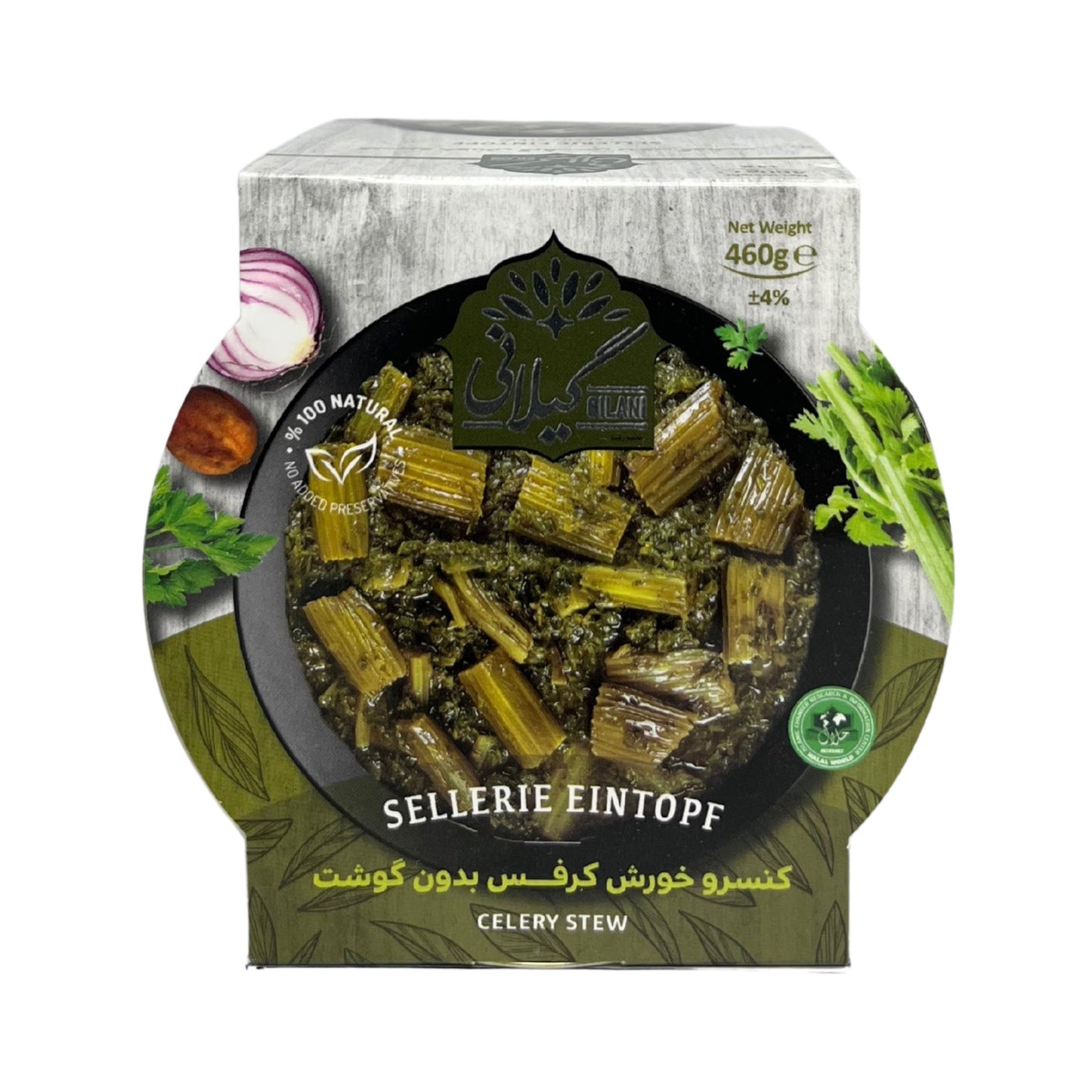 Gebratener Sellerie Eintopf