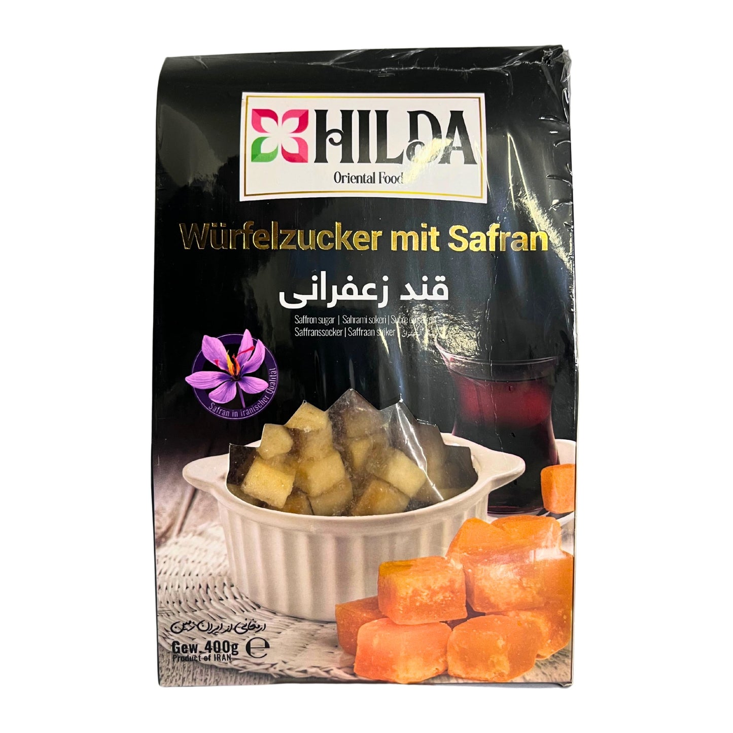 Würfelzucker Safran - Hilda