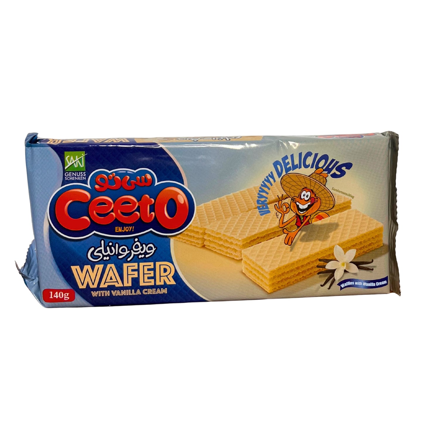 Waffeln mit Vanillegeschmack