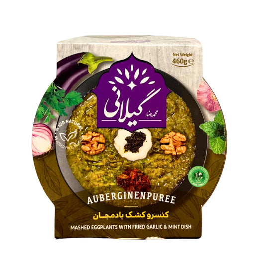 Kashk-e Bademjan Auberginen-Dip