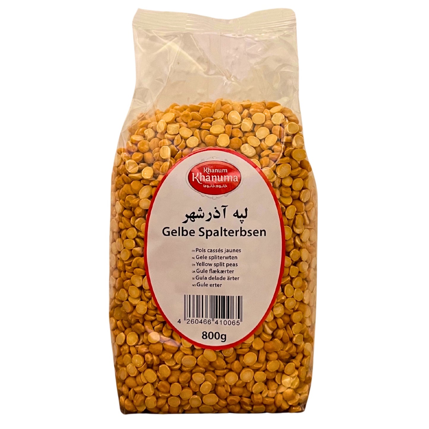Gelbe Spalterbsen - Khanum 800g