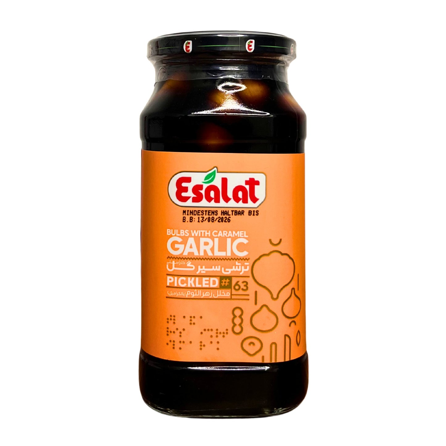 Eingelegter schwarzer Knoblauch - Esalat