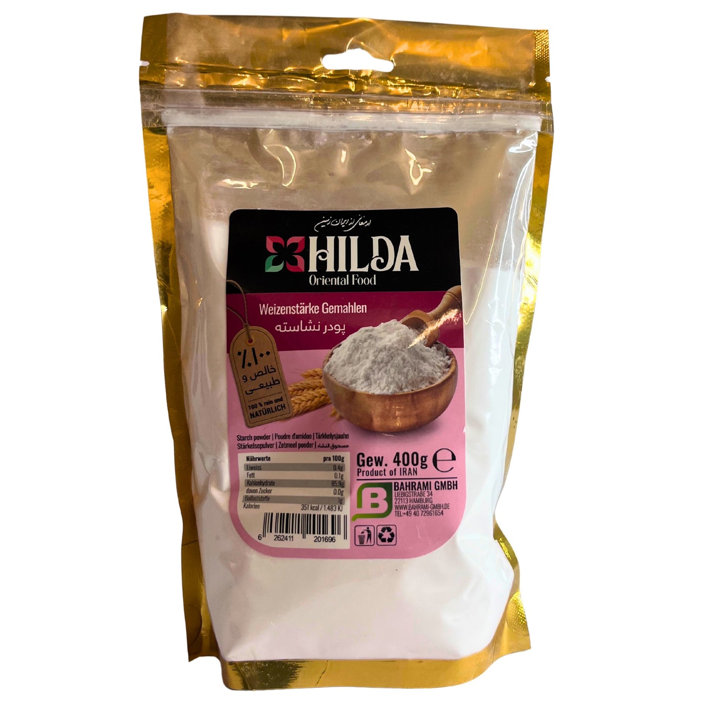 Weizenstärke gehmahlen - Hilda