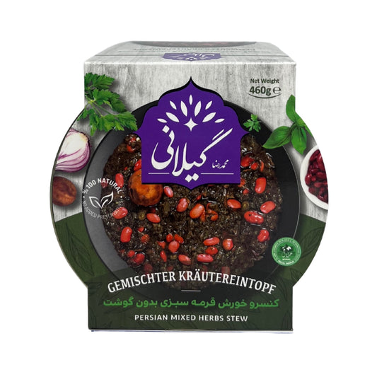 Gemischte Kräutereintopf - Ghormeh Sabzi Eintopf Gilani