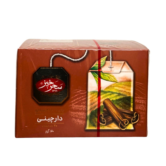 Schwarzer tee mit Zimt Geschmack