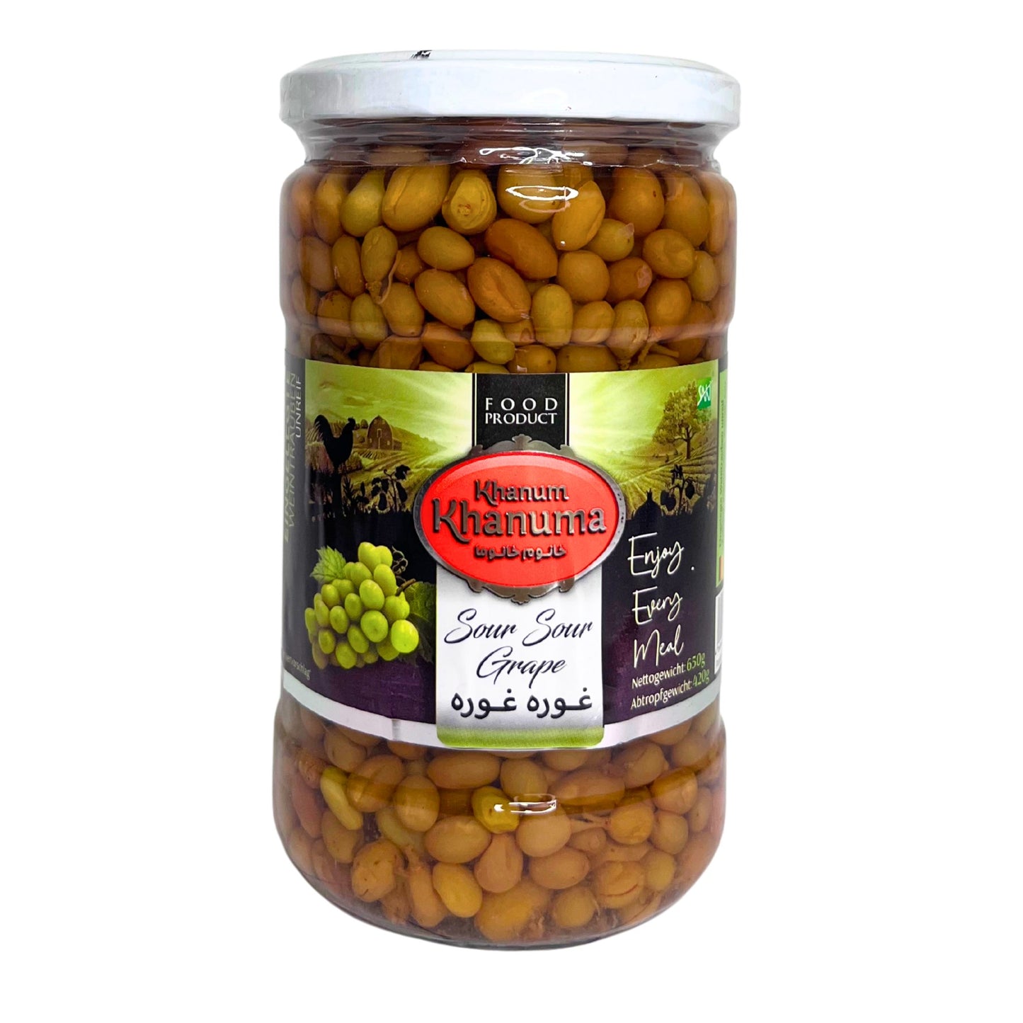 Eingelegte unreife Weintrauben - Khanum