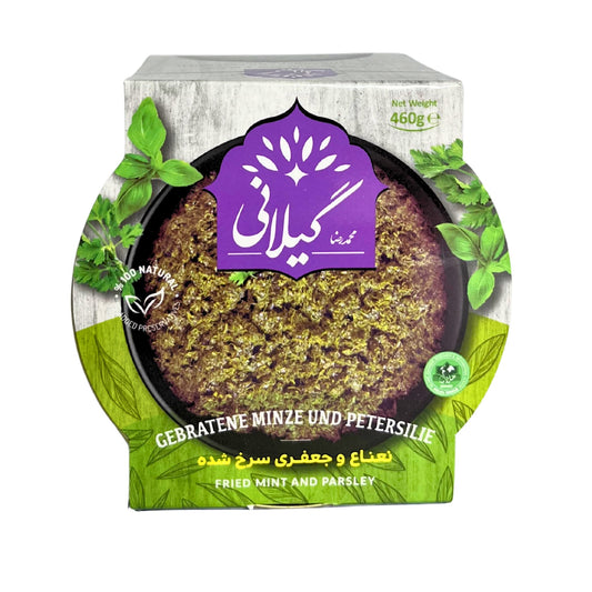 Gebratene Minze und Petersilie - Gilani