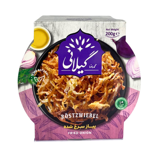 gebratene Zwiebeln - Gilani