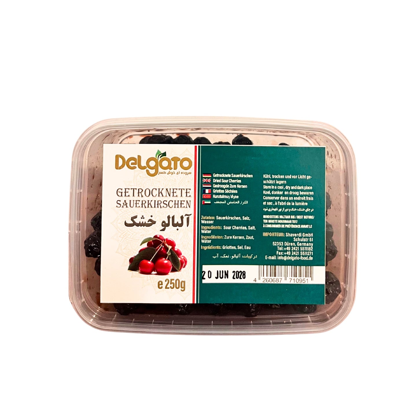 Getrocknete Sauerkirschen - Delgato