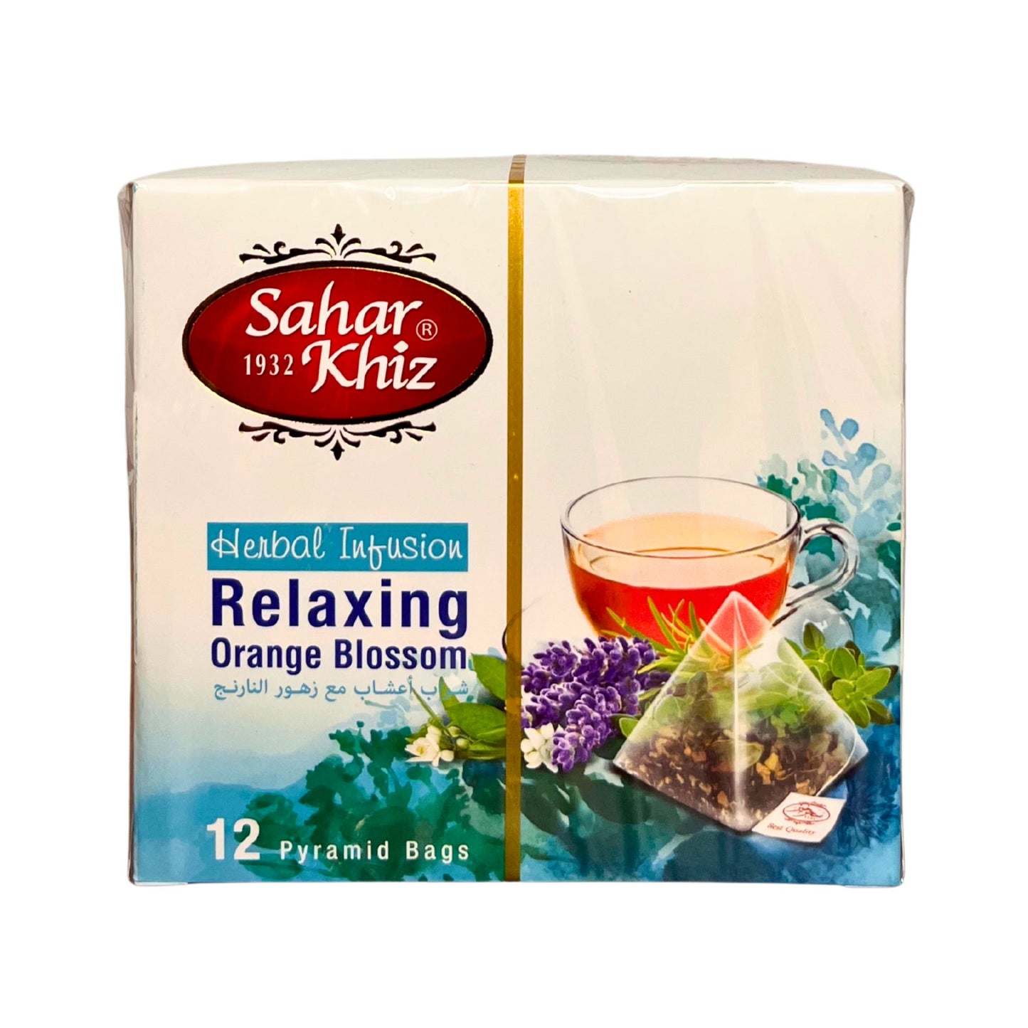 Entspannender Orangenblütentee