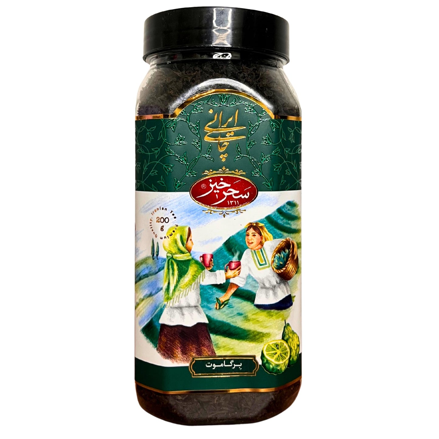 Persischer Schwarztee mit Bergamotte